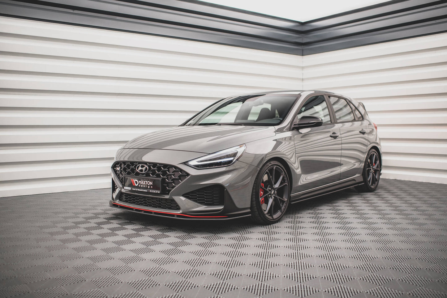 Street Pro Side Skirts Diffusers V.2 Hyundai I30 N / N-Line Hatchback / Fastback Mk3 / Mk3 Facelift