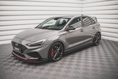 Street Pro Side Skirts Diffusers V.2 Hyundai I30 N / N-Line Hatchback / Fastback Mk3 / Mk3 Facelift