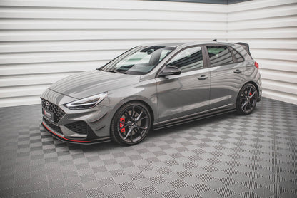 Street Pro Side Skirts Diffusers V.2 Hyundai I30 N / N-Line Hatchback / Fastback Mk3 / Mk3 Facelift