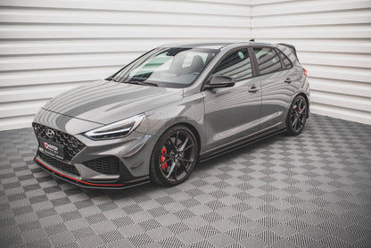 Street Pro Side Skirts Diffusers V.2 Hyundai I30 N / N-Line Hatchback / Fastback Mk3 / Mk3 Facelift