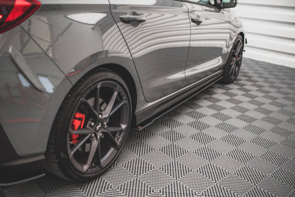 Street Pro Side Skirts Diffusers V.2 Hyundai I30 N / N-Line Hatchback / Fastback Mk3 / Mk3 Facelift