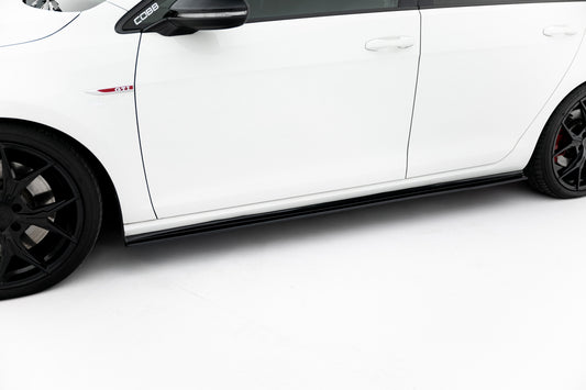 Street Pro Side Skirts Diffusers VW Golf 7 GTI