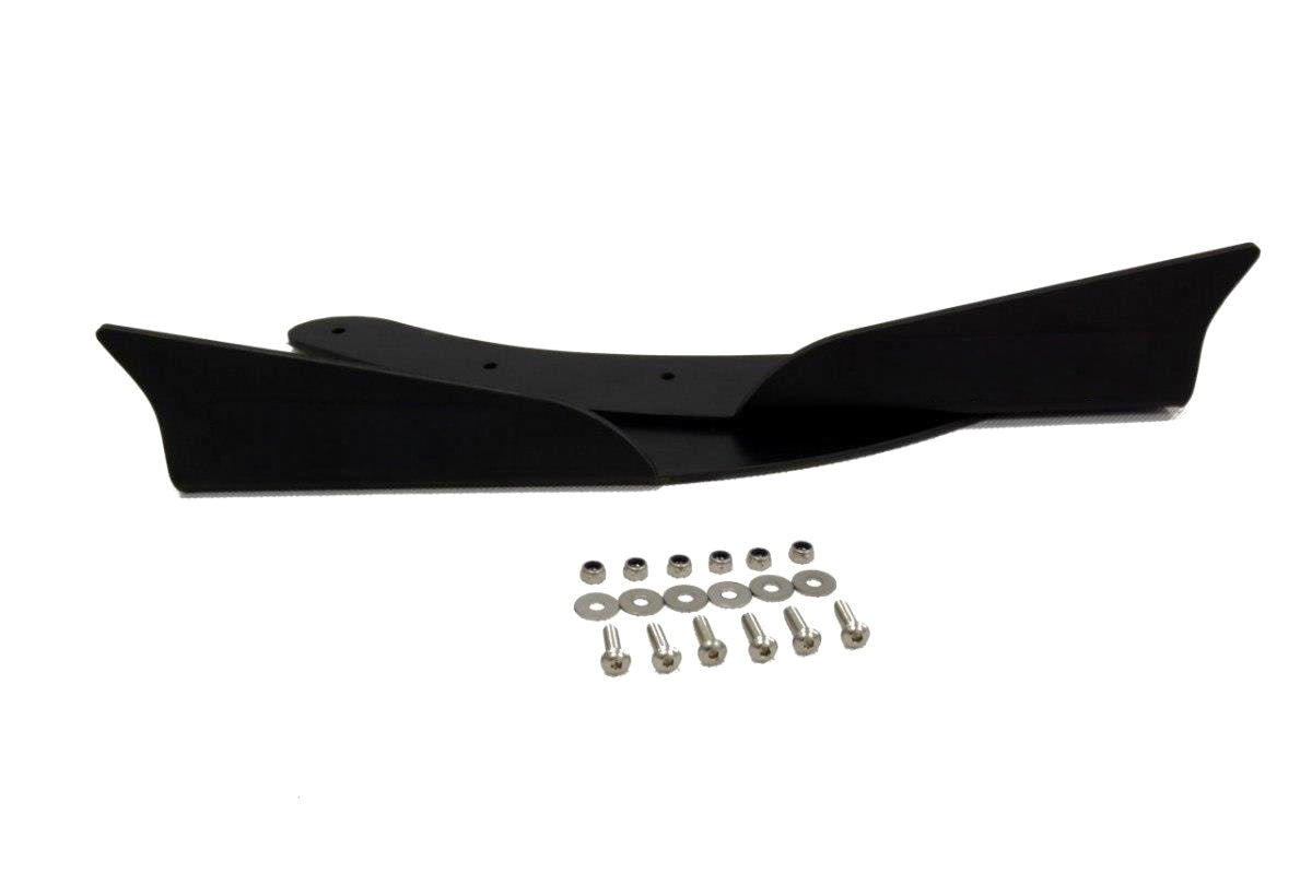 UNIVERSAL FRONT BUMPER LIP ADD-ON WINGLETS