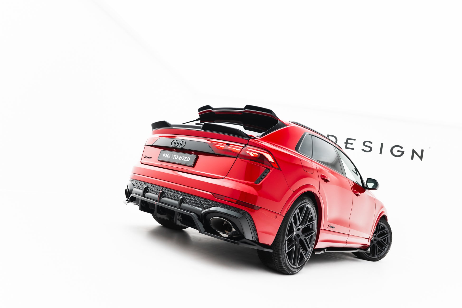 Upper Spoiler Cap 3D Audi RSQ8 Mk1 Facelift