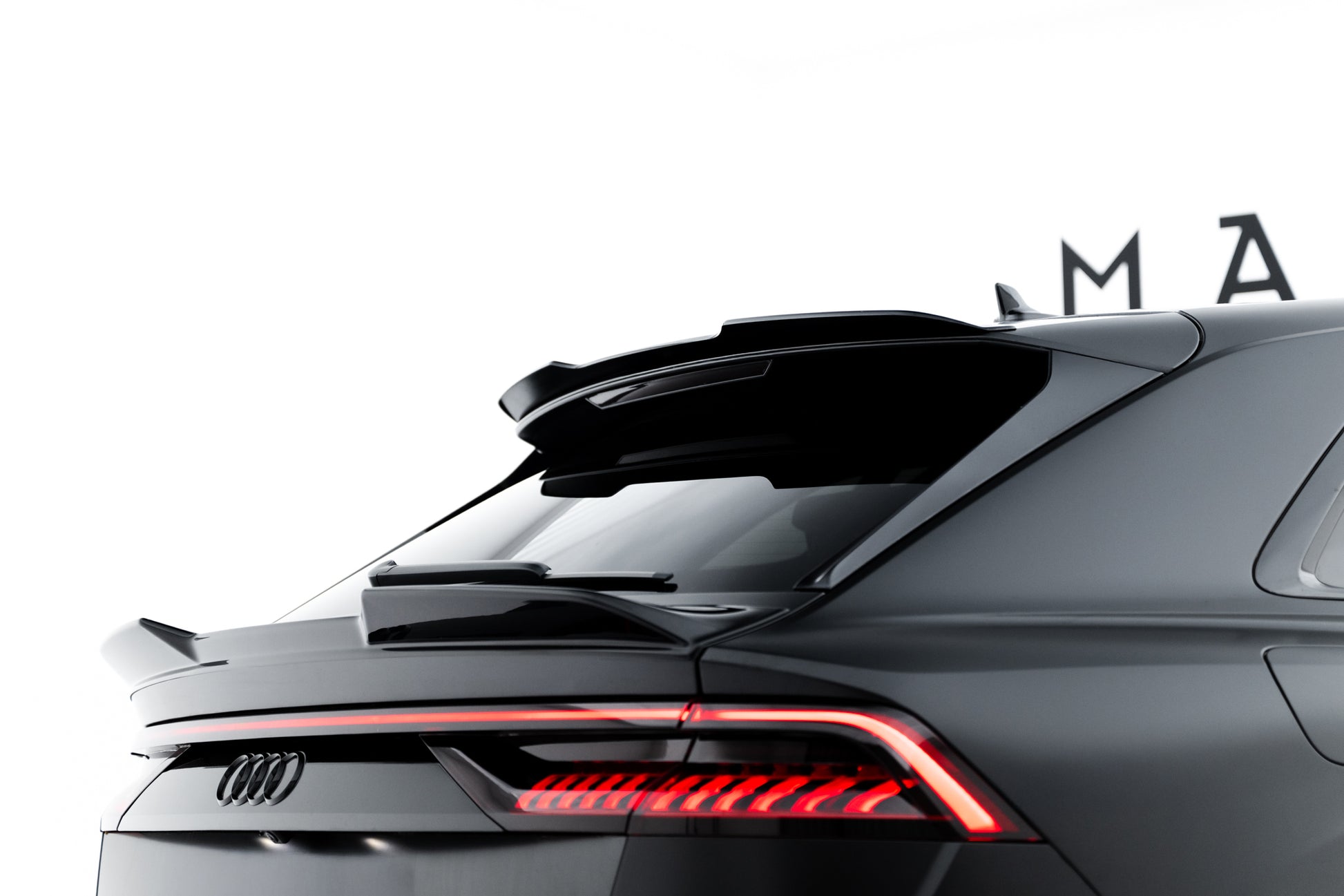Upper Spoiler Cap Audi Q8 Mk1 Facelift