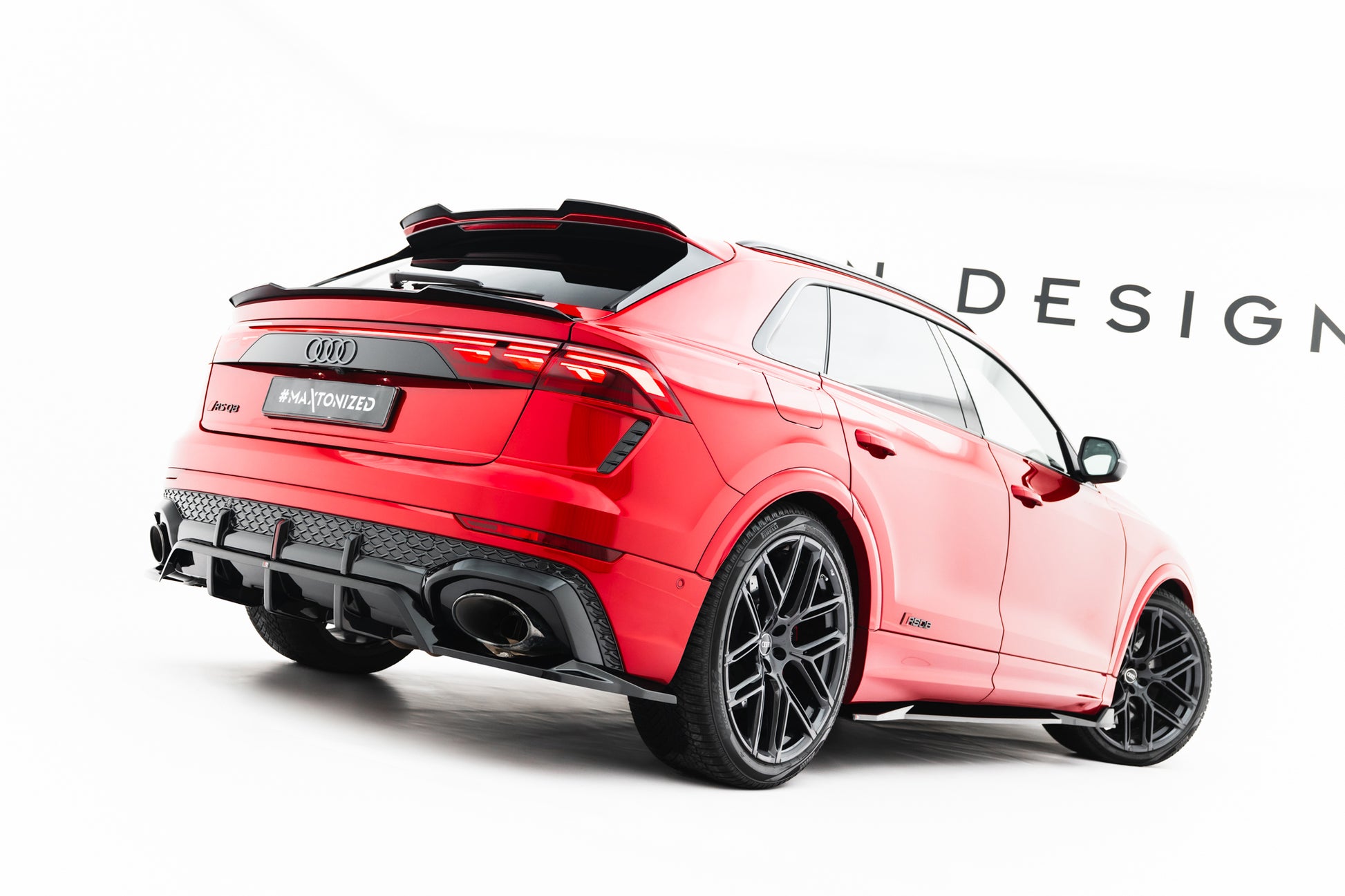Upper Spoiler Cap Audi RSQ8 Mk1 Facelift