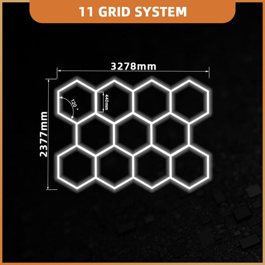 Hexagon 11 Lights System